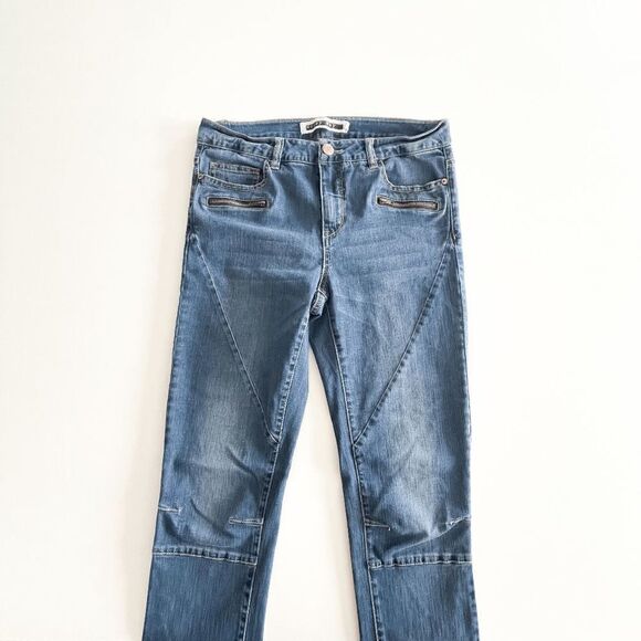 Noisy May Women's Skinny Denim Jeans Mid Rise Zip Pockets Blue Size 30 - Picture 6 of 12